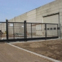 Industriële poorten met panelen